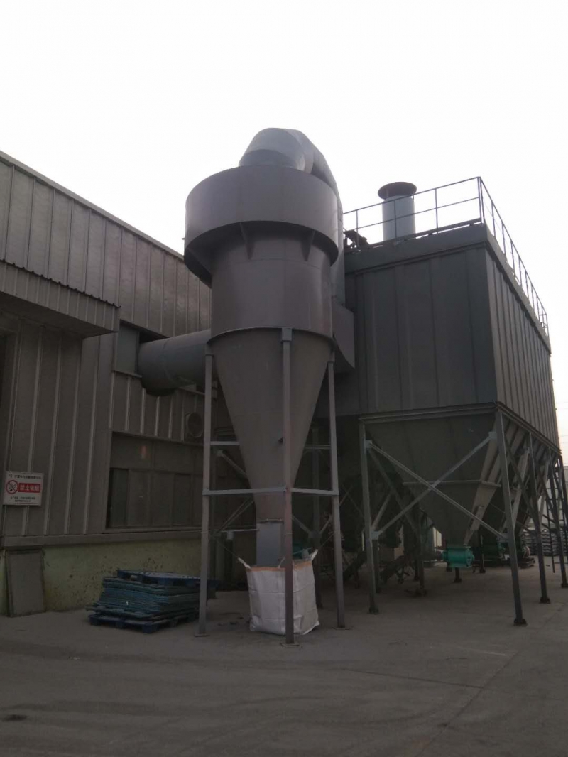 湖北武汉铝合金门窗企业熔炼炉除尘器项目